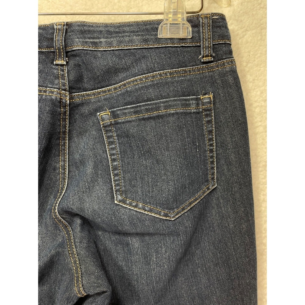 Style & Co Womens size 4 Curvy Denim Capri Blue Pants - Picture 4 of 10